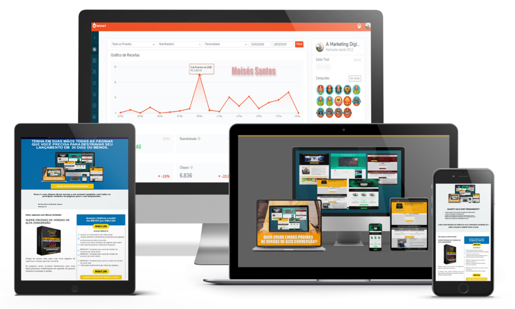 segredo das super páginas de venda